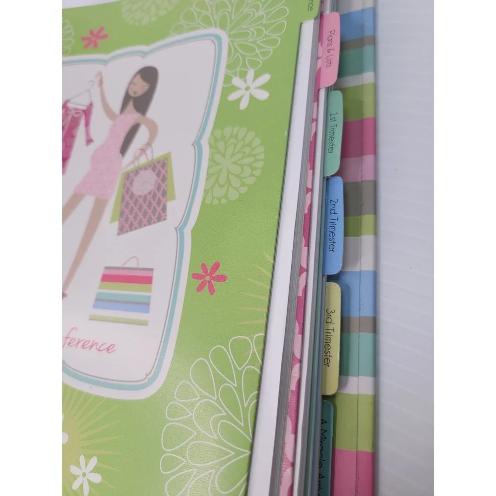 C.R. Gibson‎ Pregnancy Journal Multi Stripe Robin Zingone Memory Book